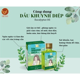 Dầu khuynh diệp Việt Đức Eucalyptucs Oil 30ml giữ ấm cơ thể