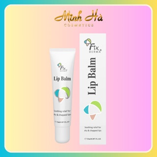 Son dưỡng môi Fixderma Lip Balm 15ml giúp môi mềm mượt, chống khô và nứt nẻ