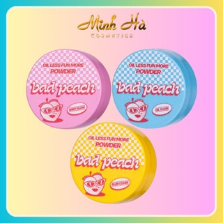 Phấn phủ Bad Peach Oil Less Fun More Powder 4g kiềm dầu che phủ tốt