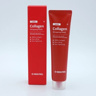 Mặt nạ lột dưỡng da Medipeel Lacto Collagen Wrapping Mask 70ml nâng cơ và căng bóng da