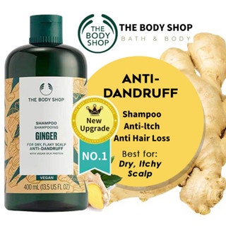 Dầu gội và xả gừng Ginger Scalp Care The Body Shop 400ml làm sạch hạn chế gàu và dưỡng ẩm da đầu
