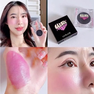 Má hồng kem La Glace Baebie Vibes Black Magic Lip & Cheek PH Blush On Your Shade tán đều trên da mà không bị vón cục