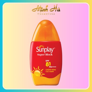 Sữa chống nắng Sunplay Super Block SPF81 PA++++ 30/70ml chống nắng cực mạnh giúp ngăn sạm da