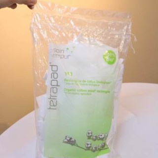 Bông tẩy trang TETRA Le Soin Laretat Pur 180 miếng mỏng mịn hạn chế xơ bông