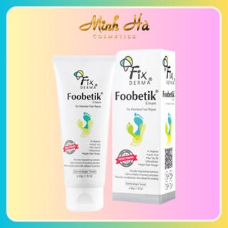 Kem dưỡng da chân FixDerma Foobetik Cream 50g cấp ẩm phục hồi bàn chân khô ráp