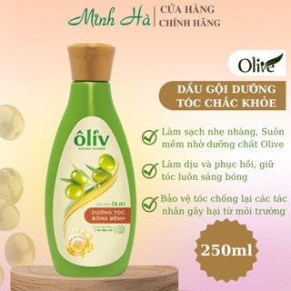 Bộ đôi dầu gội - xả Ôliv 250/650ml dưỡng tóc bồng bềnh