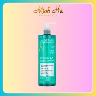 Gel rửa mặt A Derma Phys-AC 400ml dịu nhẹ dành cho da nhờn mụn