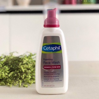 Sữa rửa mặt Cetaphil Foaming Face Wash Redness Prone Skin 237ml dành cho da nhạy cảm