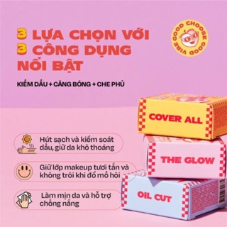 Phấn phủ Bad Peach Oil Less Fun More Powder 4g kiềm dầu che phủ tốt