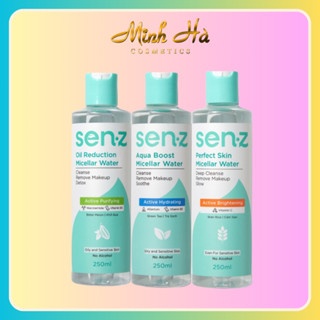 Nước tẩy trang Senz Oil Reduction 250ml làm sạch bụi bẩn cho mọi loại da