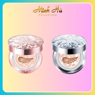 Phấn nền lạnh AGE 20's Essence Cover Pact Diamond 12.5g chất phấn mịn dễ tán