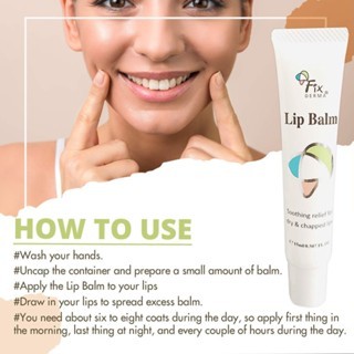 Son dưỡng môi Fixderma Lip Balm 15ml giúp môi mềm mượt, chống khô và nứt nẻ