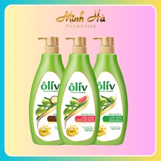 Dầu gội dưỡng tóc Ôliv 650ml phục hồi tóc hư tổn ngăn gãy rụng chắc khỏe bồng bềnh