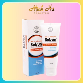 Dầu xả dưỡng tóc Selsun Anti Dandruff Conditioner 100ml dành cho tóc gàu