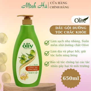 Bộ đôi dầu gội - xả Ôliv 250/650ml dưỡng tóc bồng bềnh