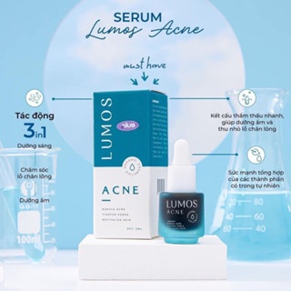 Serum Lumos Acne Plus 5ml giảm mụn, dưỡng trắng da