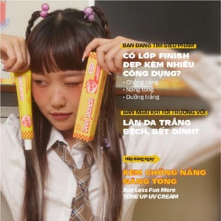 Kem chống nắng BAD PEACH 10g nâng tone và bảo vệ da