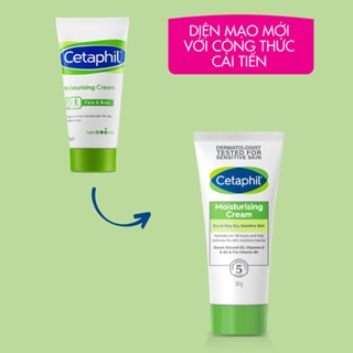 Kem dưỡng Cetaphil Moisturising Cream 50g dịu lành cho da nhạy cảm