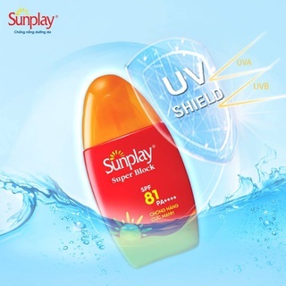 Sữa chống nắng Sunplay Super Block SPF81 PA++++ 30/70ml chống nắng cực mạnh giúp ngăn sạm da