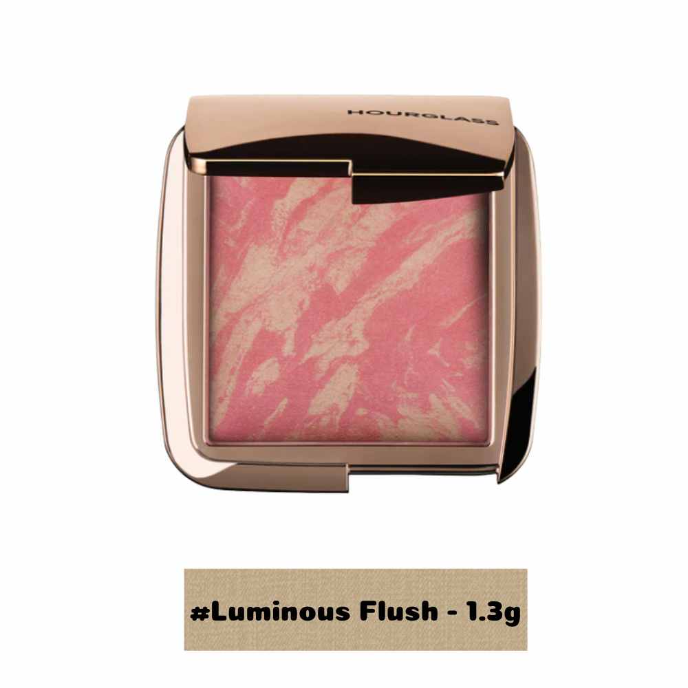 Phấn má hồng Hourglass Ambient Lighting Blush Limiere 1.3g Kết cấu mịn, dễ tán