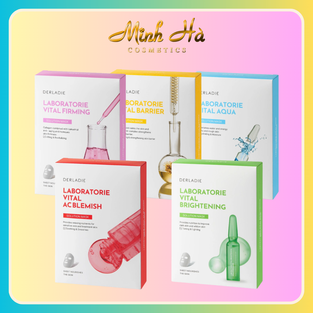 Mặt nạ Derladie Laboratorie Vital Solution Mask 33ml cấp ẩm phục hồi da