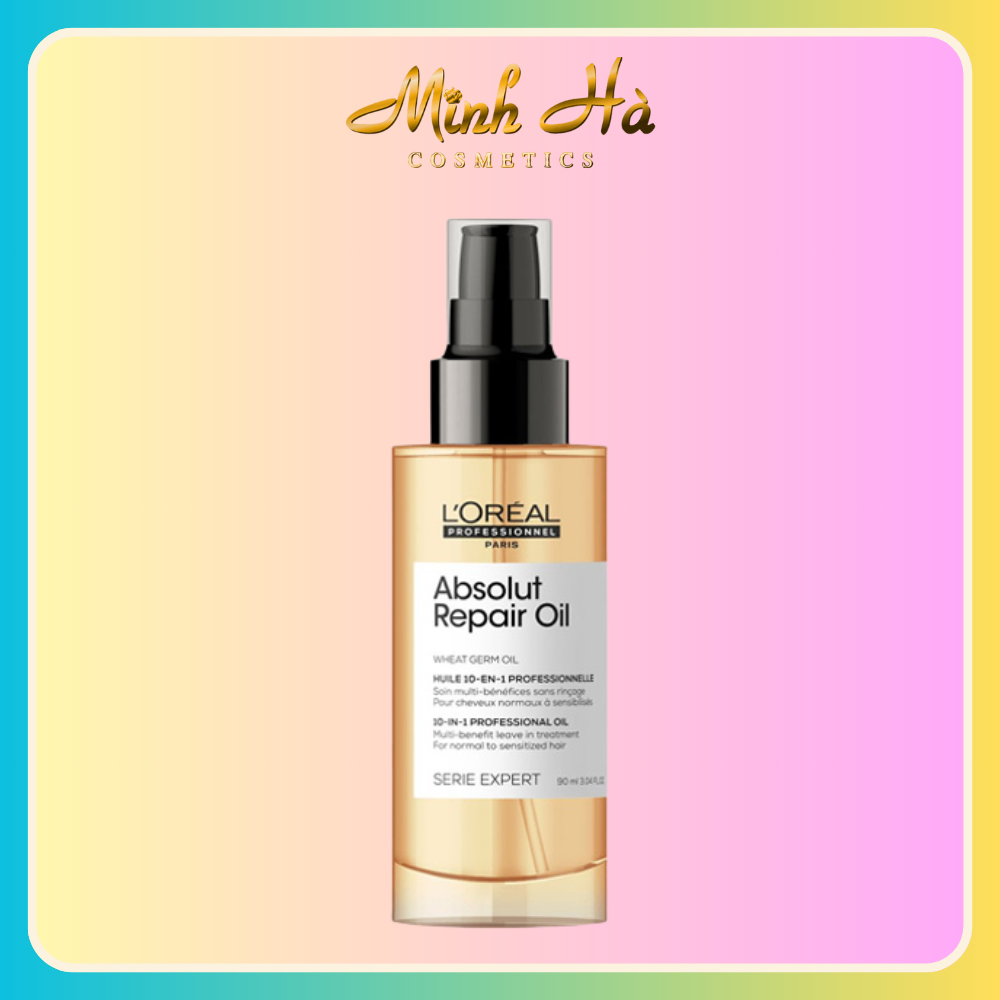 Tinh dầu dưỡng tóc Loreal Paris Professionnel Absolut Repair Oil 90ml