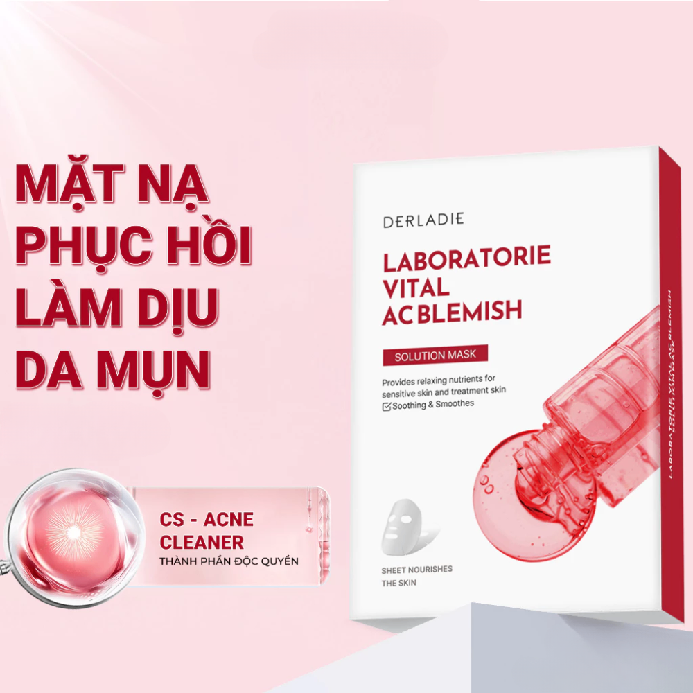 Mặt nạ Derladie Laboratorie Vital Solution Mask 33ml cấp ẩm phục hồi da