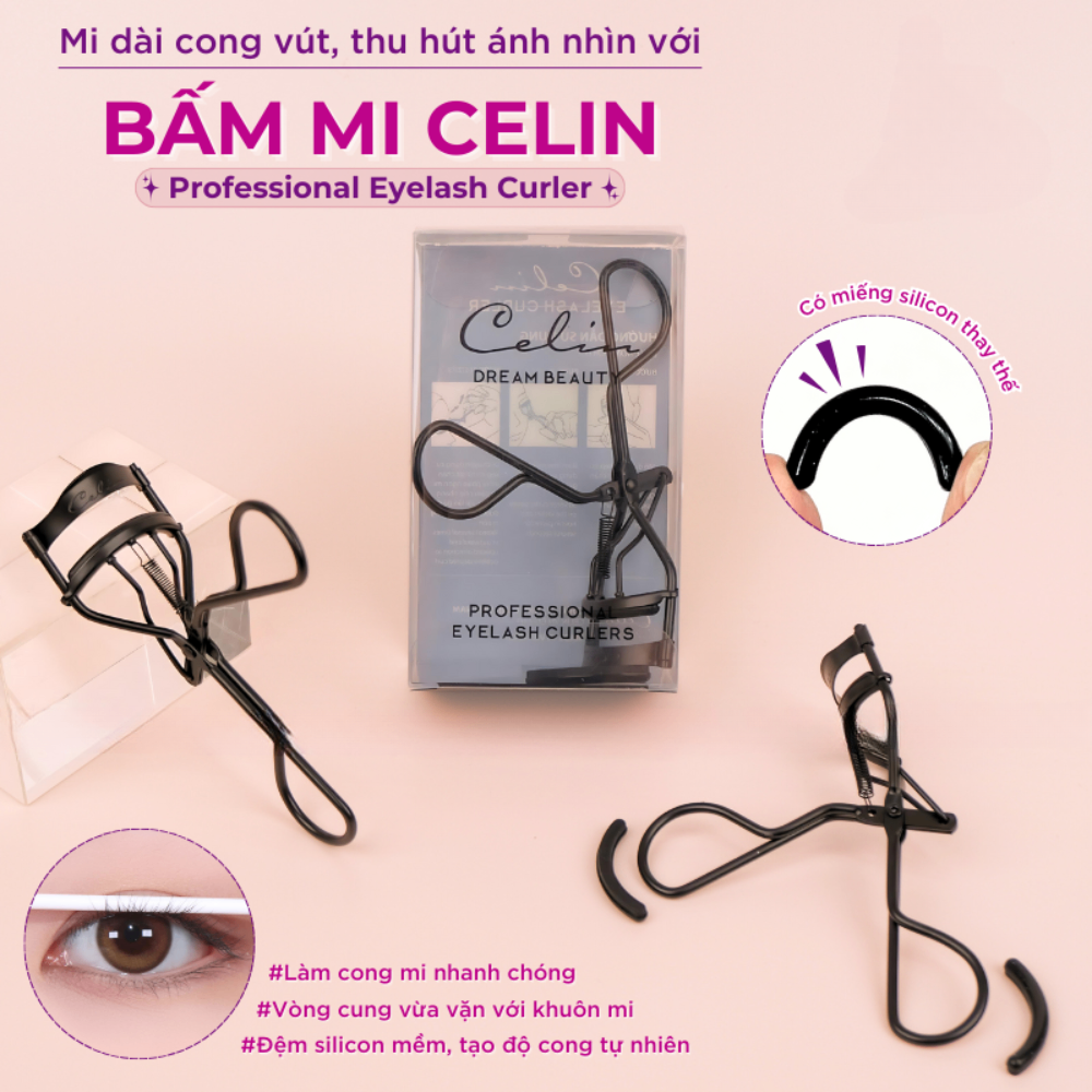 Bấm mi Celin Dream Beauty Profestional Eyelash Curlers