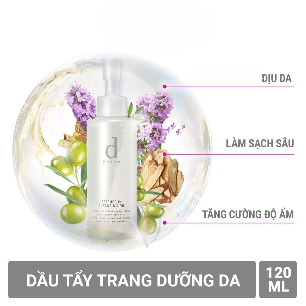 Dầu tẩy trang d program Essence In Cleansing Oil 120ml