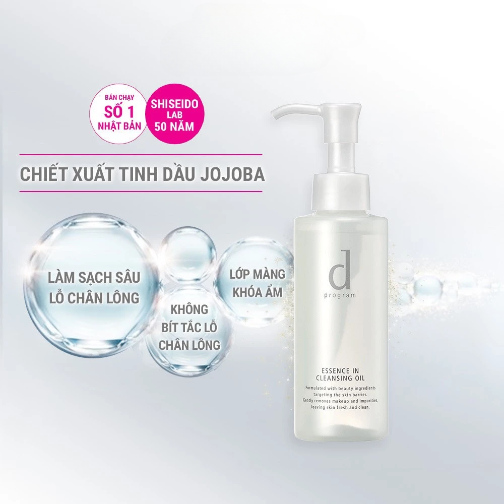 Dầu tẩy trang d program Essence In Cleansing Oil 120ml