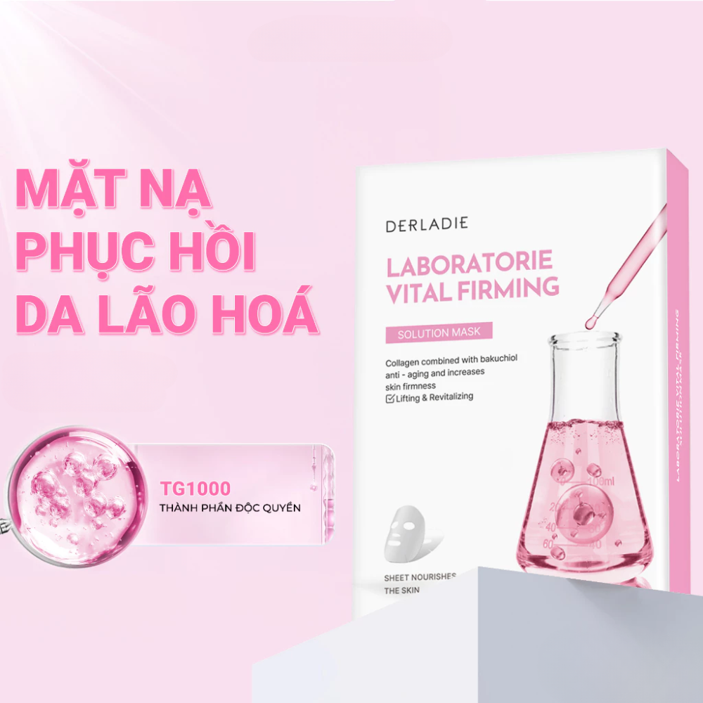 Mặt nạ Derladie Laboratorie Vital Solution Mask 33ml cấp ẩm phục hồi da