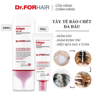 Muối tẩy tế bào chết da đầu Dr.ForHair 300g giảm gàu và làm sạch da đầu