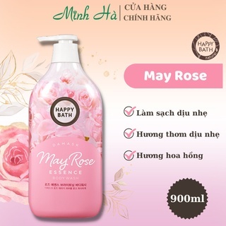 Sữa tắm Happy Bath Hàn Quốc 900ml mềm mịn dịu nhẹ cho da
