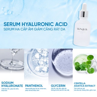 Tinh chất SKINAVIS Hyaluronic Acid 30ml cấp ẩm phục hồi