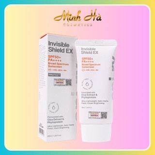 Kem chống nắng phổ rộng EPI-RX Invisible Shield EX SPF50+ PA++++ 40ml làm dịu bảo vệ da hiệu quả