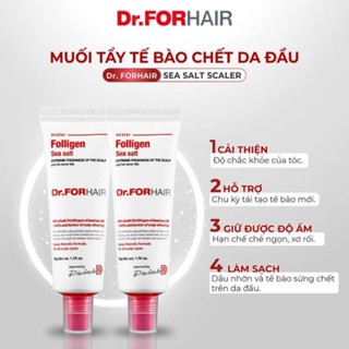 Muối tẩy tế bào chết da đầu Dr.ForHair 300g giảm gàu và làm sạch da đầu