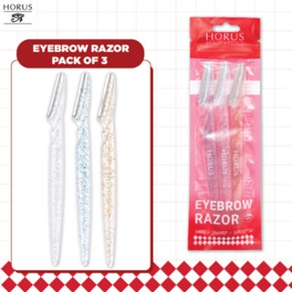 Dao cạo mày Horus Eyebrow Razor Pack of 2 or 3 kiểu dáng tiện lợi dễ thao tác