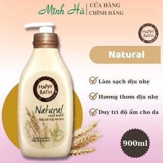 Sữa tắm Happy Bath Hàn Quốc 900ml mềm mịn dịu nhẹ cho da