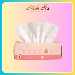Khăn khô đa năng dạng rút Animerry 100g khăn lau 1 lần 100% cotton không dệt