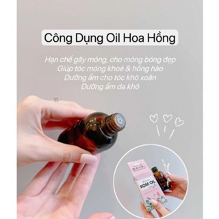 Tinh dầu Rose Oil Hair & Skin Oil dưỡng tóc và da 60ml mang lại làn da mềm mịn và mái tóc bóng mượt