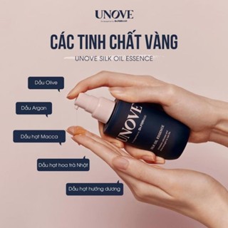 Tinh chất dưỡng tóc UNOVE Silk Oil Essence 70ml chăm sóc tóc khô và hư tổn