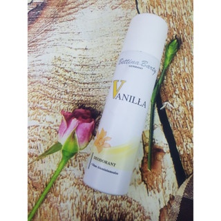 Xịt khử mùi Bettina Barty Vanilla 150ml cho vùng da dưới cánh tay được thông thoáng