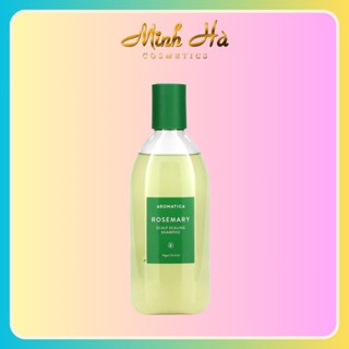 Dầu gội AROMATICA Rosemary Scalp Scaling Shampoo 400ml làm sạch gàu giúp da đầu khỏe mạnh