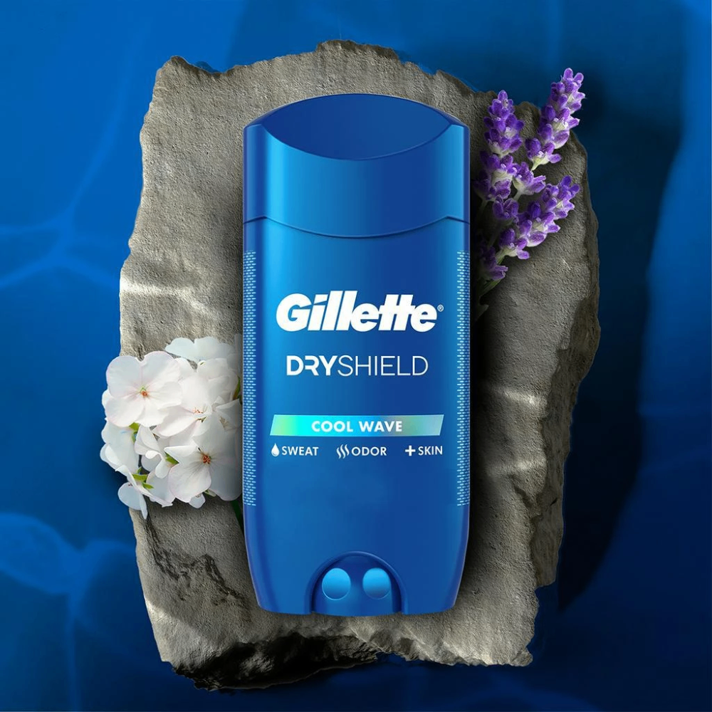 Sáp khử mùi Gillete Dryshield 96g #Cool Wave ngăn mùi & mồ hôi hiệu quả lên đến 72 giờ