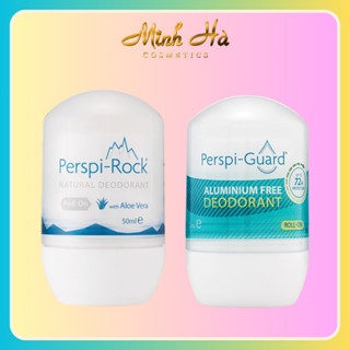 Lăn khử mùi Perspi Rock Natural / Shield Aluminium Free 50ml kiềm mồ hôi