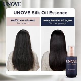 Tinh chất dưỡng tóc UNOVE Silk Oil Essence 70ml chăm sóc tóc khô và hư tổn