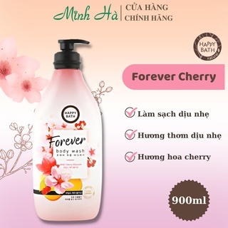 Sữa tắm Happy Bath Hàn Quốc 900ml mềm mịn dịu nhẹ cho da
