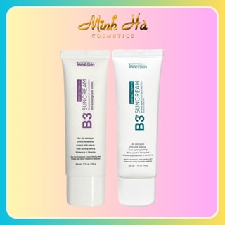 Kem chống nắng bảo vệ da B3 INNOSKIN 50g chống nắng phổ rộng thấm nhanh, không nhờn rít