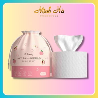Khăn giấy khô đa năng Animerry Natural cuộn 40 tờ