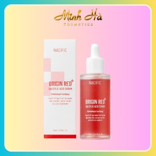 Tinh chất peel da tẩy tế bào chết Nacific Origin Red Salicylic Acid Serum 50ml cải thiện tình trạng mụn và làm sáng da